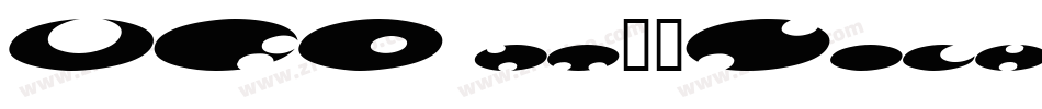 UFO nt51Silhouette字体转换